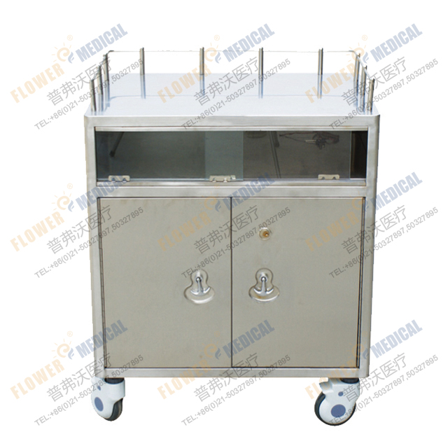 FC-24 stainles steel anesthesia trolley