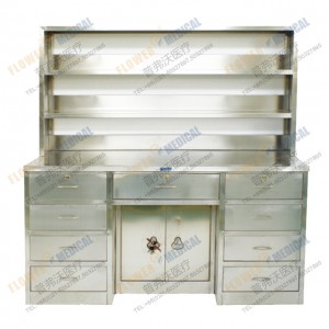 FG-10 stainless steel working table(with test tube frame)