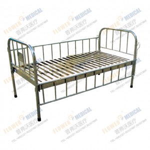 FB-41 all stainless steel flat bed for children