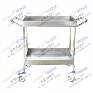 FC-29 stainles steel goods delivery trolley