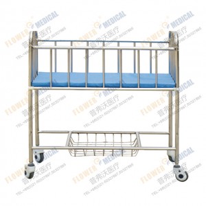 FC-9 Stainless steel baby trolley